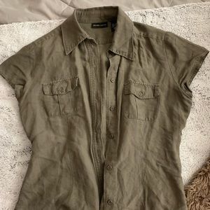 Small sexy fit button up